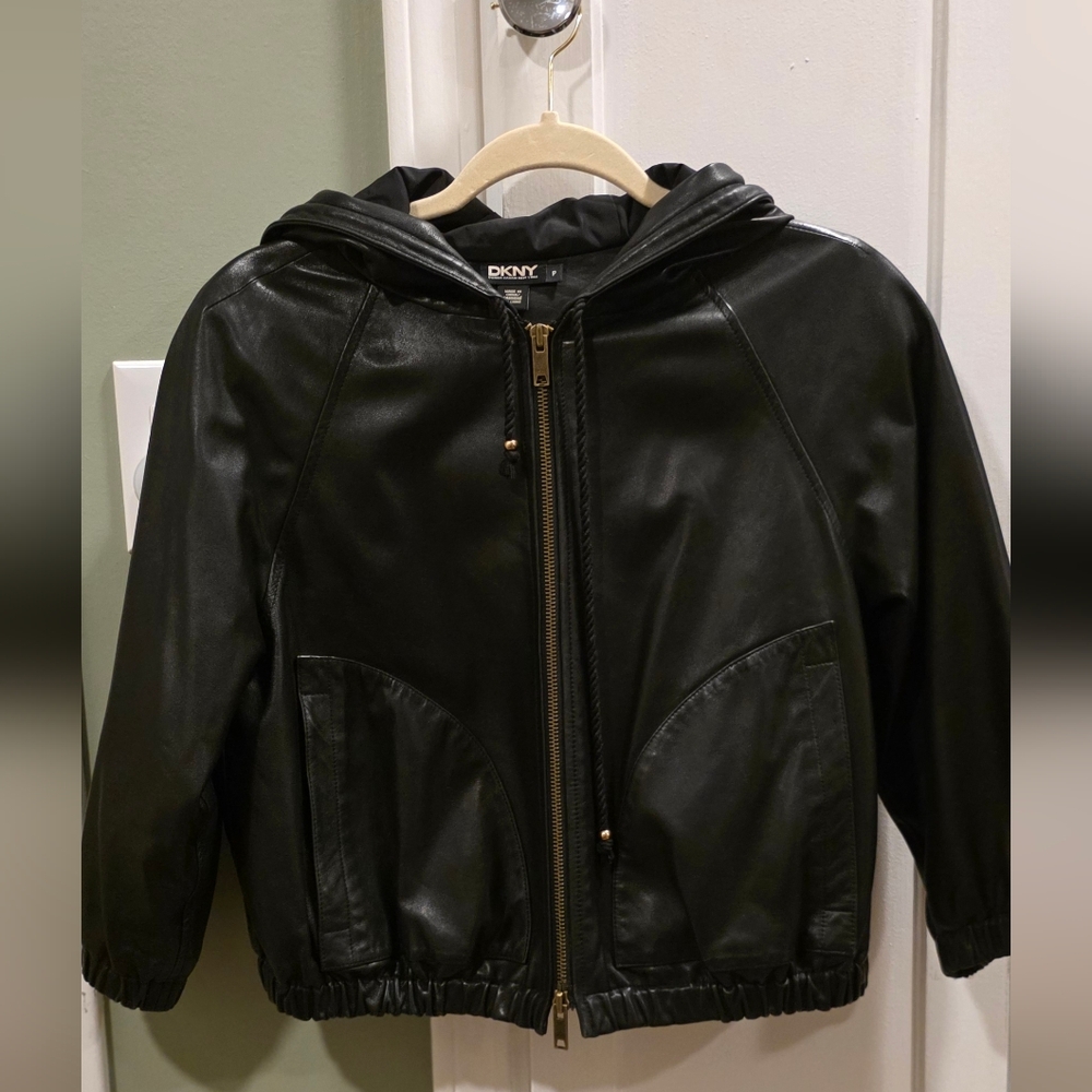 DKNY Womens Black Jacket